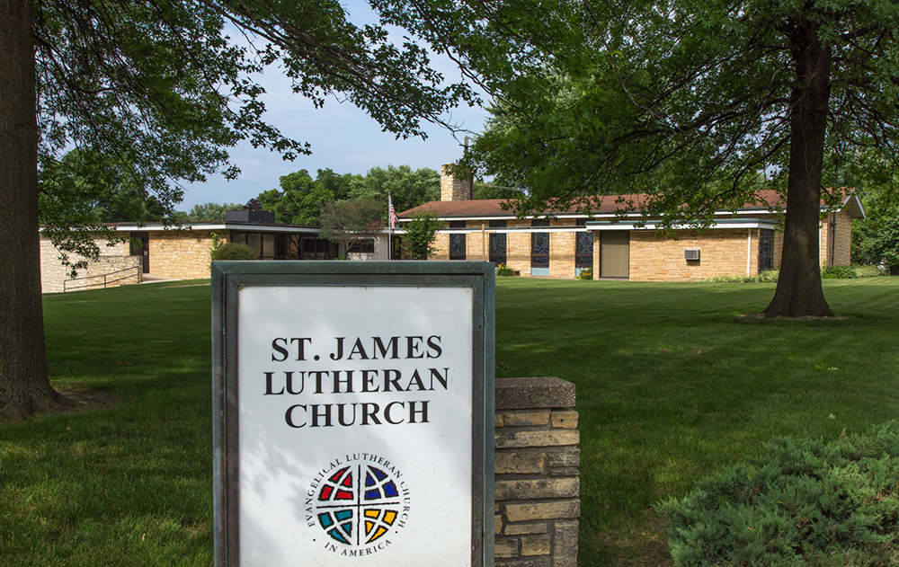 St. James Lutheran Church from Outside