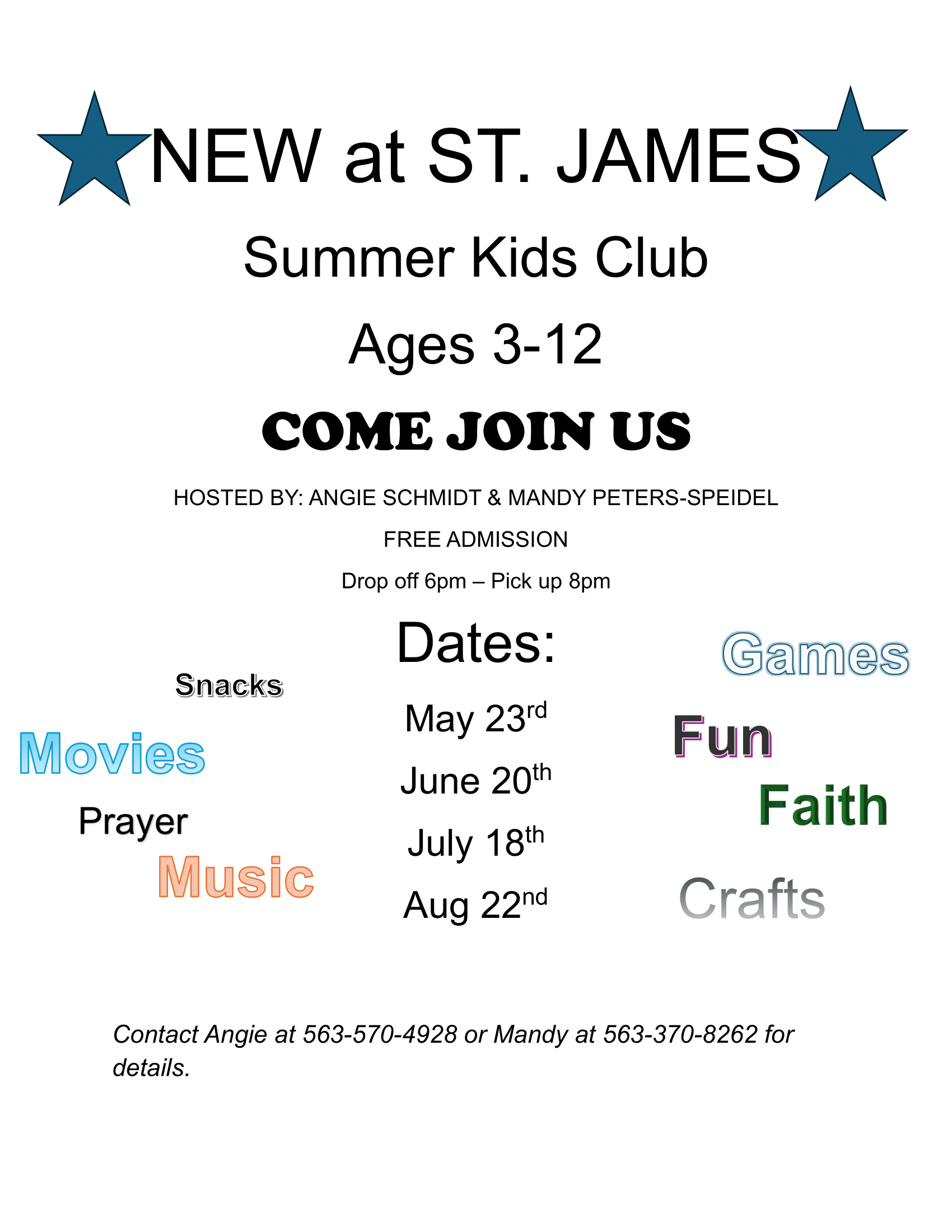 Youth Group Flyer